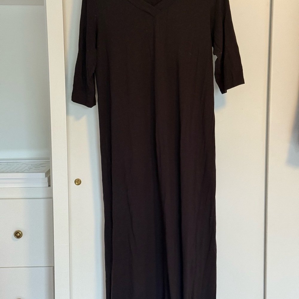 Chic Black Long Sleeve Dress